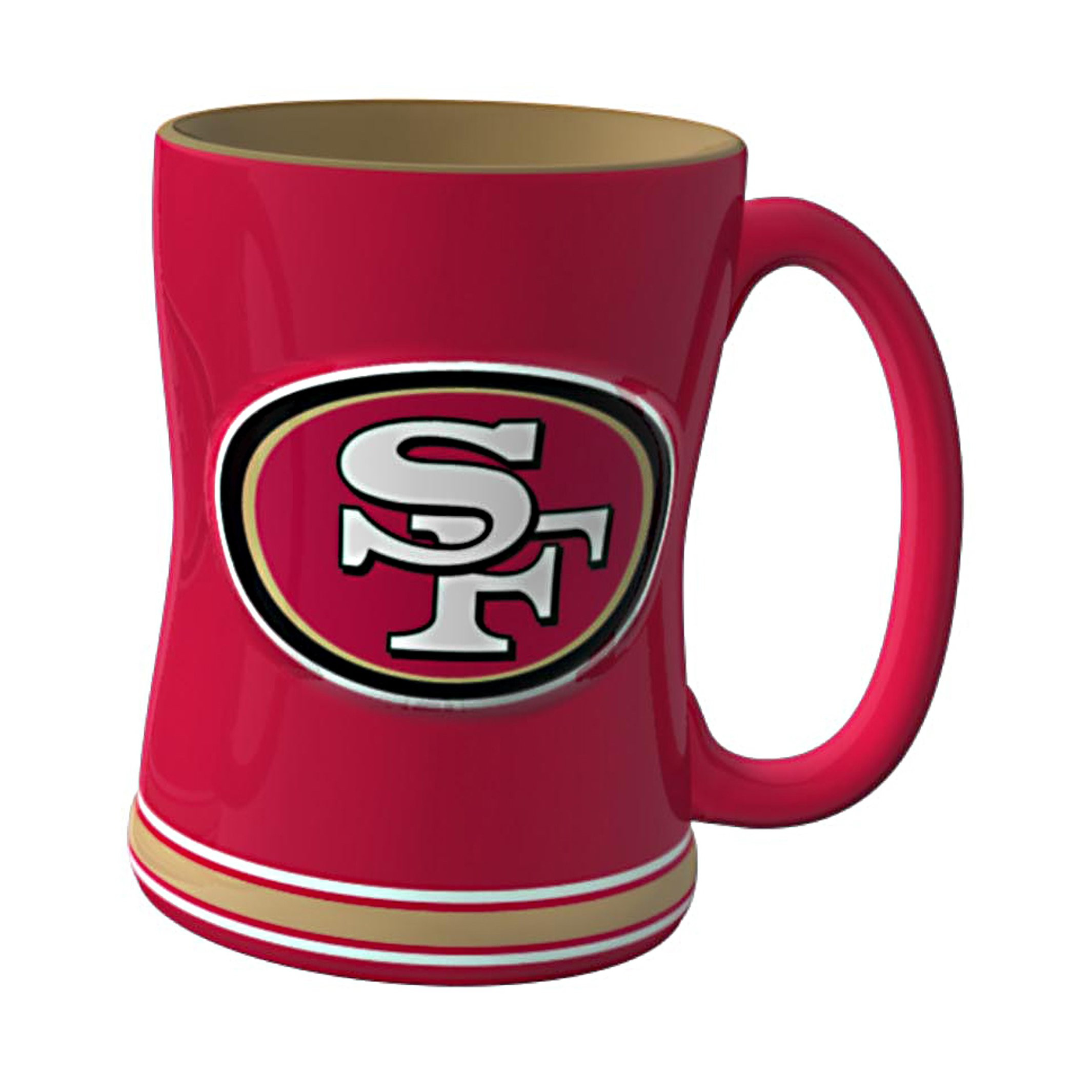 Boelter Brands NFL Sculpted Relief Mug, 14-Ounce | Amazon (US)