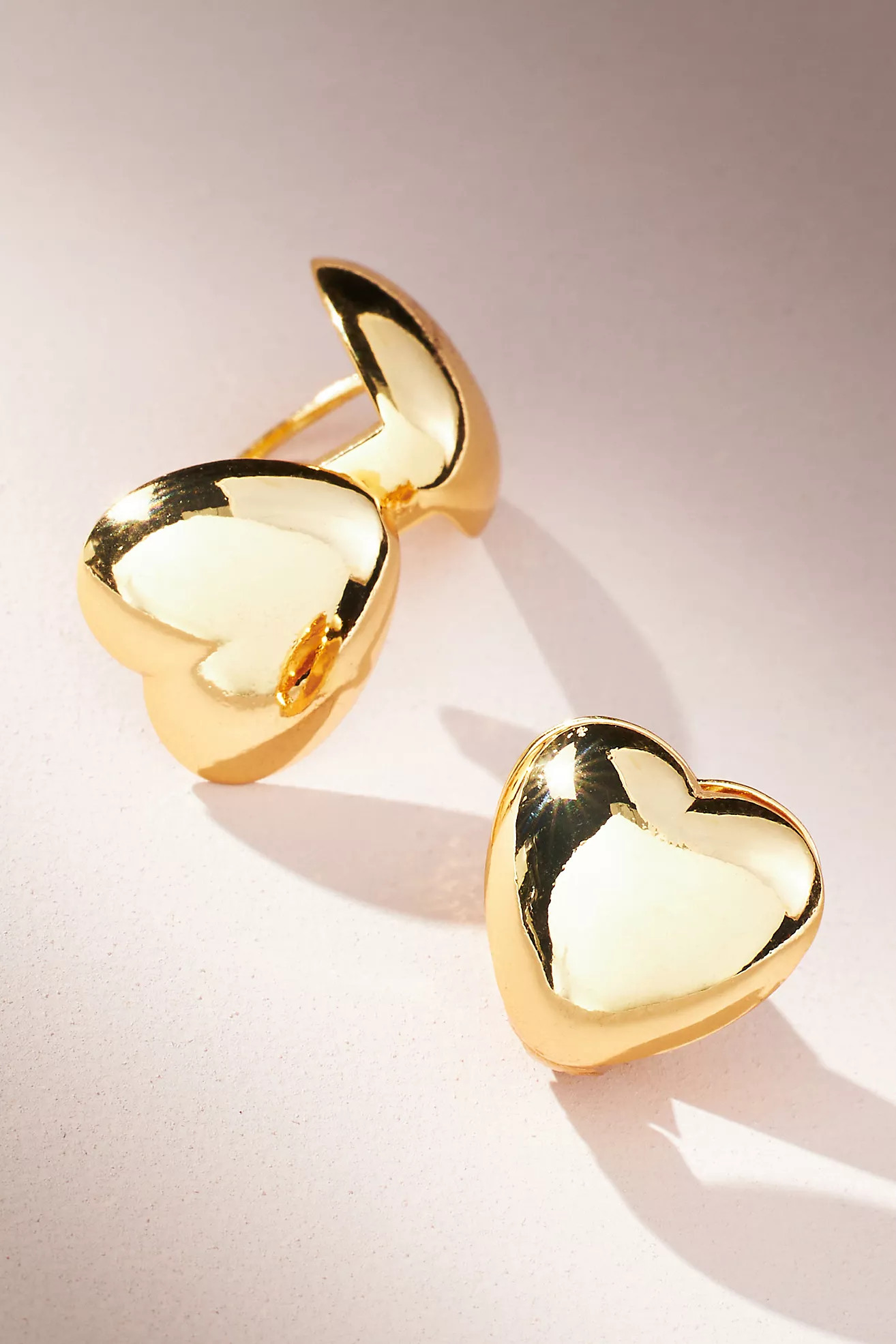 Puffed Heart Earrings | Anthropologie (US)