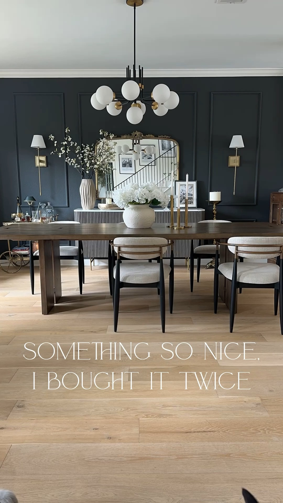 Our dining room rug in Olive/Charcoal! This is a 9’x12’ under a 108” dining table. I recommend this rug ALL the time — it’s lies super flats, chairs pulls out easily, and is very forgiving and easy to clean. Except when you have a brand new puppy who ruined out first one 😂 But I love it that much, I got it again! 🙌🏼

Paint color: Iron Ore by SW

#LTKStyleTip #LTKHome #LTKFindsUnder100