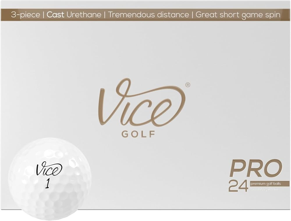 Vice Pro White Golf Balls | Amazon (US)