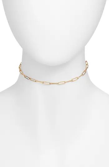 Nashelle Muse Paperclip Chain Choker | Nordstrom | Nordstrom