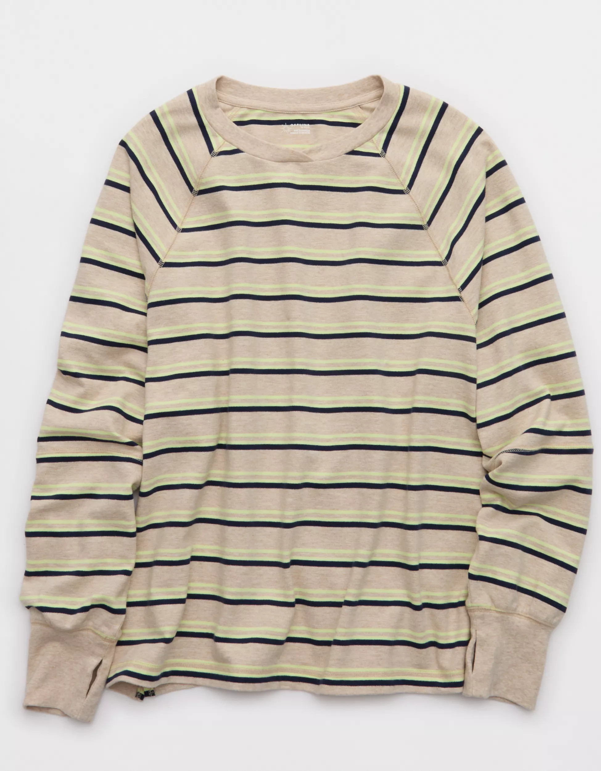 OFFLINE By Aerie Pique Long Sleeve T-Shirt | Aerie