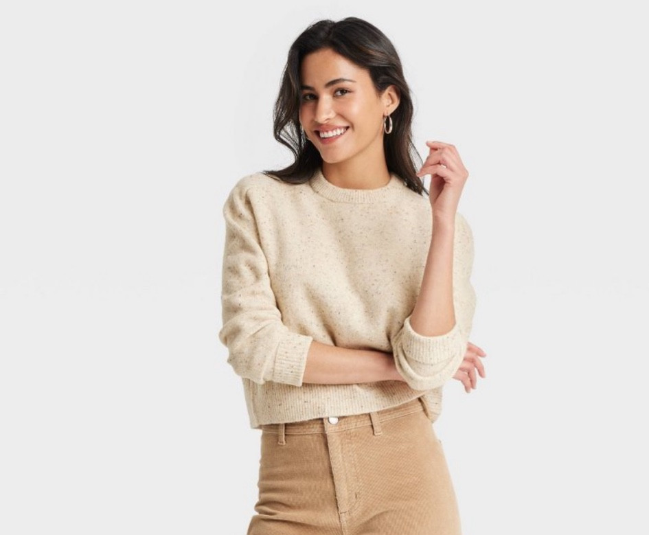 So cozy and the perfect fit! Cropped fit 