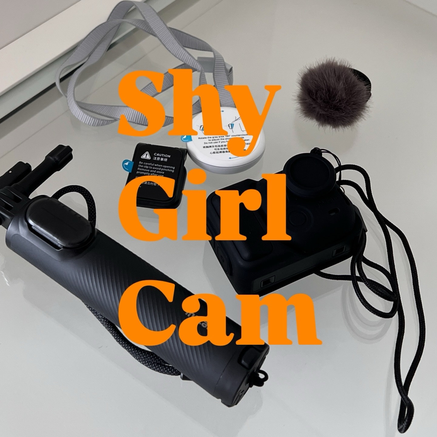 The perfect vlogging camera for shy girls
#insta360goultra