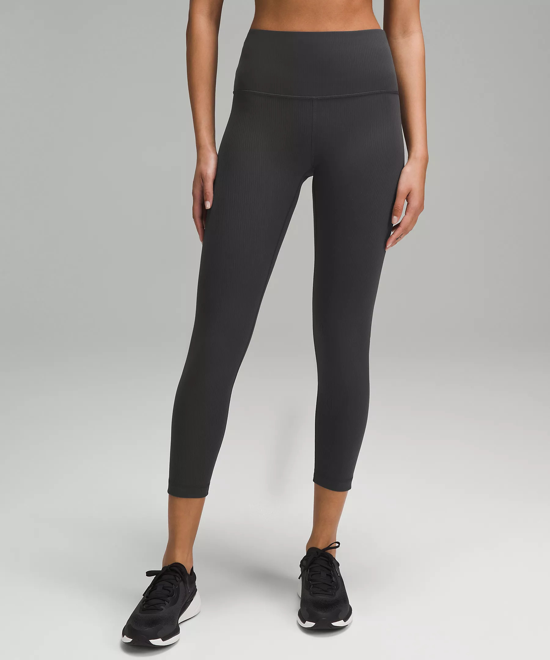 Wunder Train High-Rise Ribbed Tight 25" | Women's Leggings/Tights | lululemon | Lululemon (US)