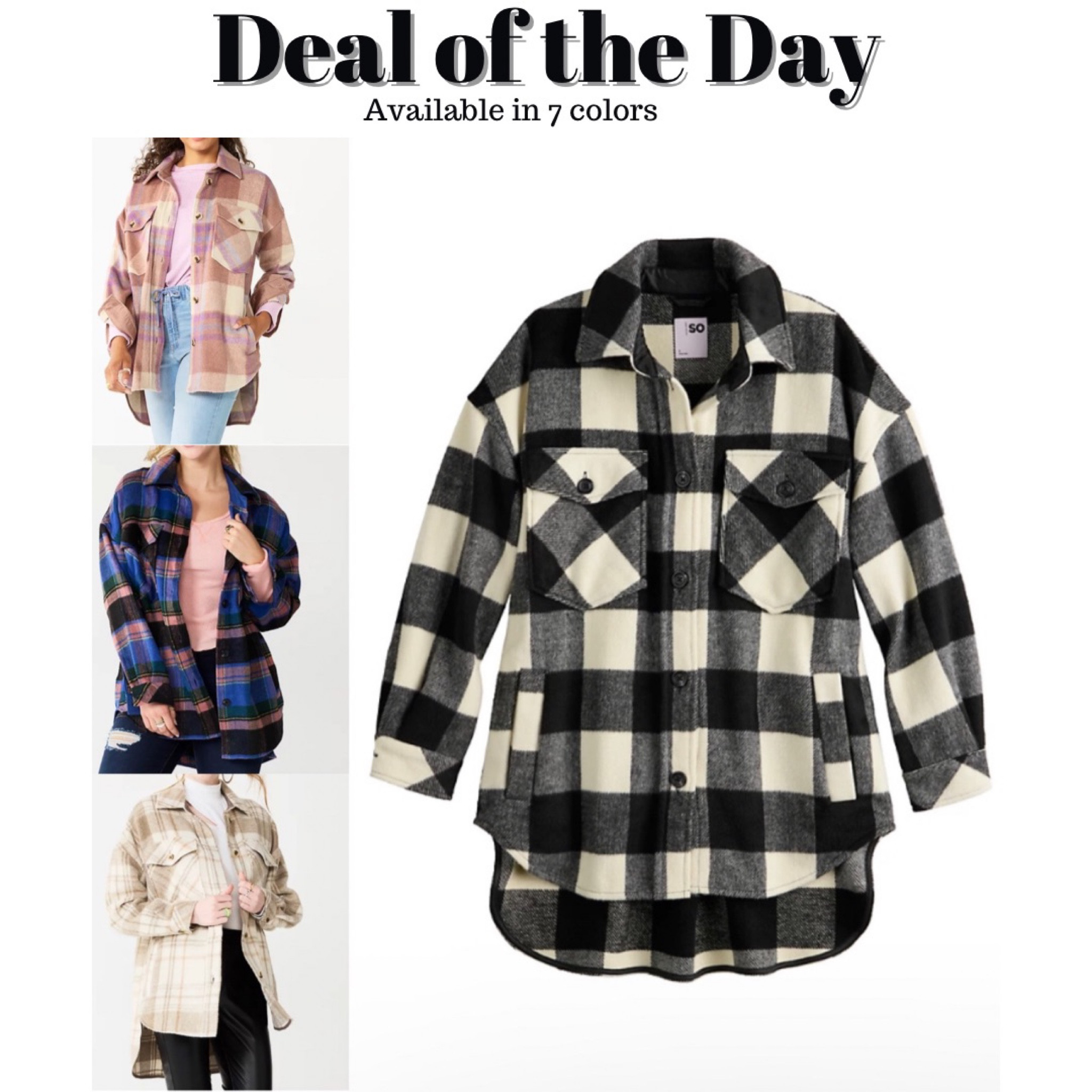 Sale on oversized shackets! 

#LTKSale #LTKunder50 #LTKsalealert