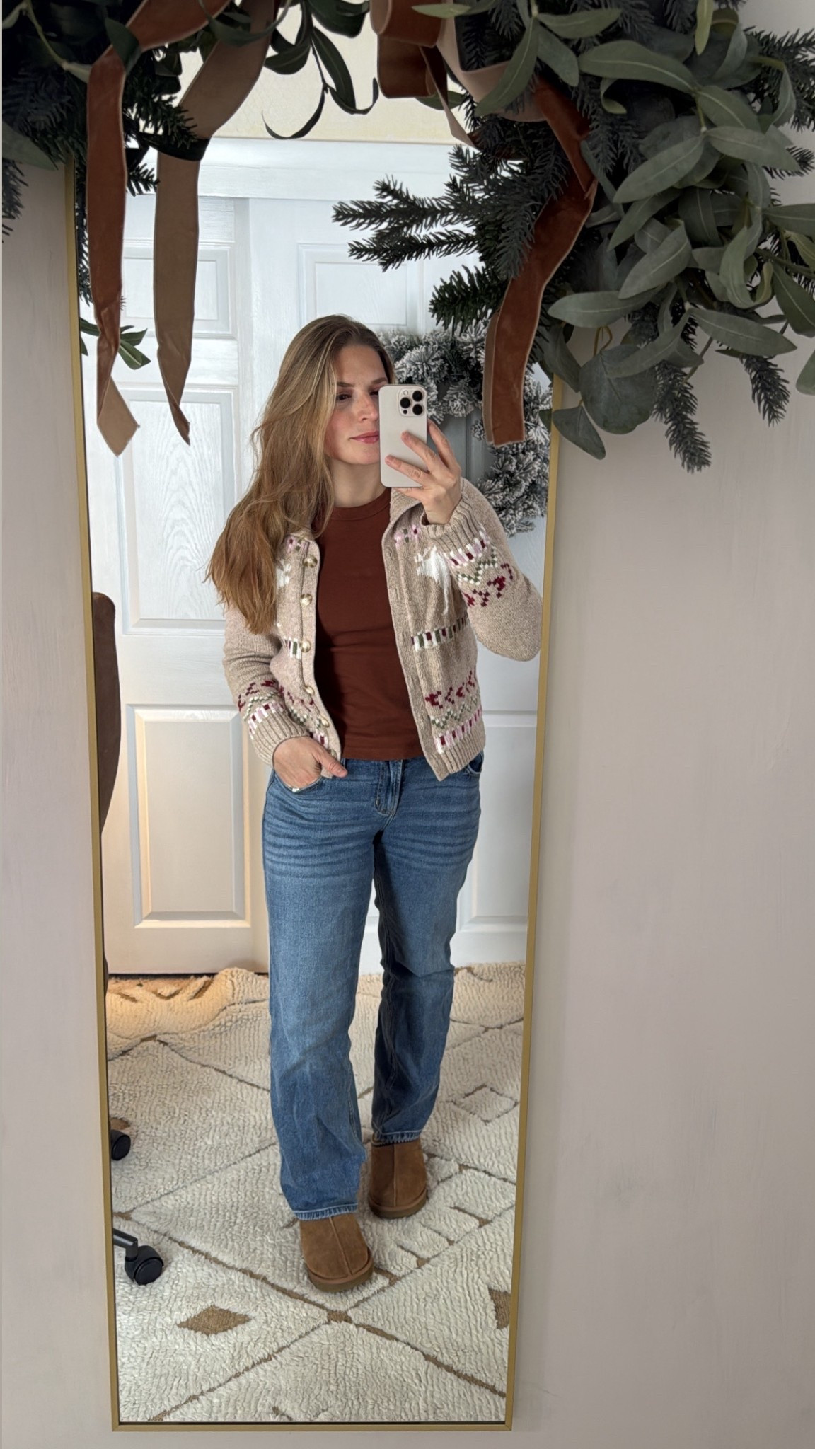 Casual winter, cardigan, archive, tee, Ugg slippers, wfh 

#LTKootd #LTKSeasonal #LTKmomlife