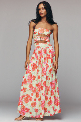 AFRM Khalid Strapless Maxi Dress | Anthropologie (US)