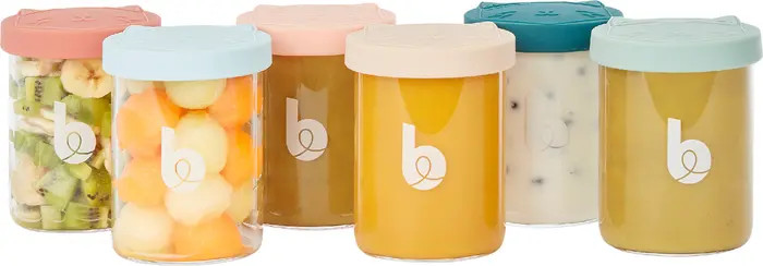 6-Pack Isy Glass Storage Jars | Nordstrom