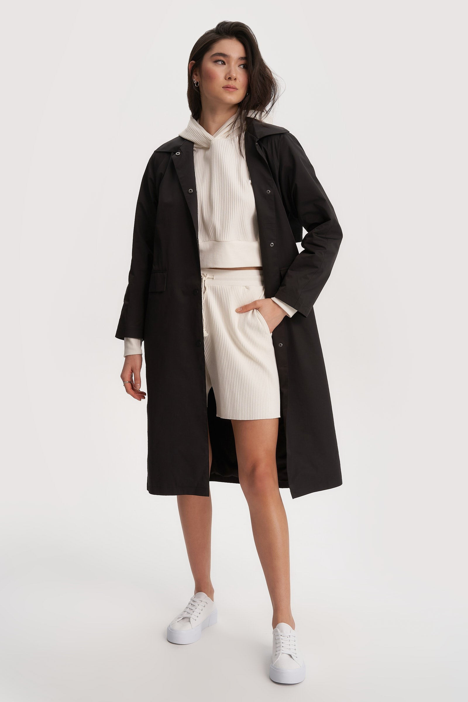 Janie Long Length Raincoat | Noize (US)