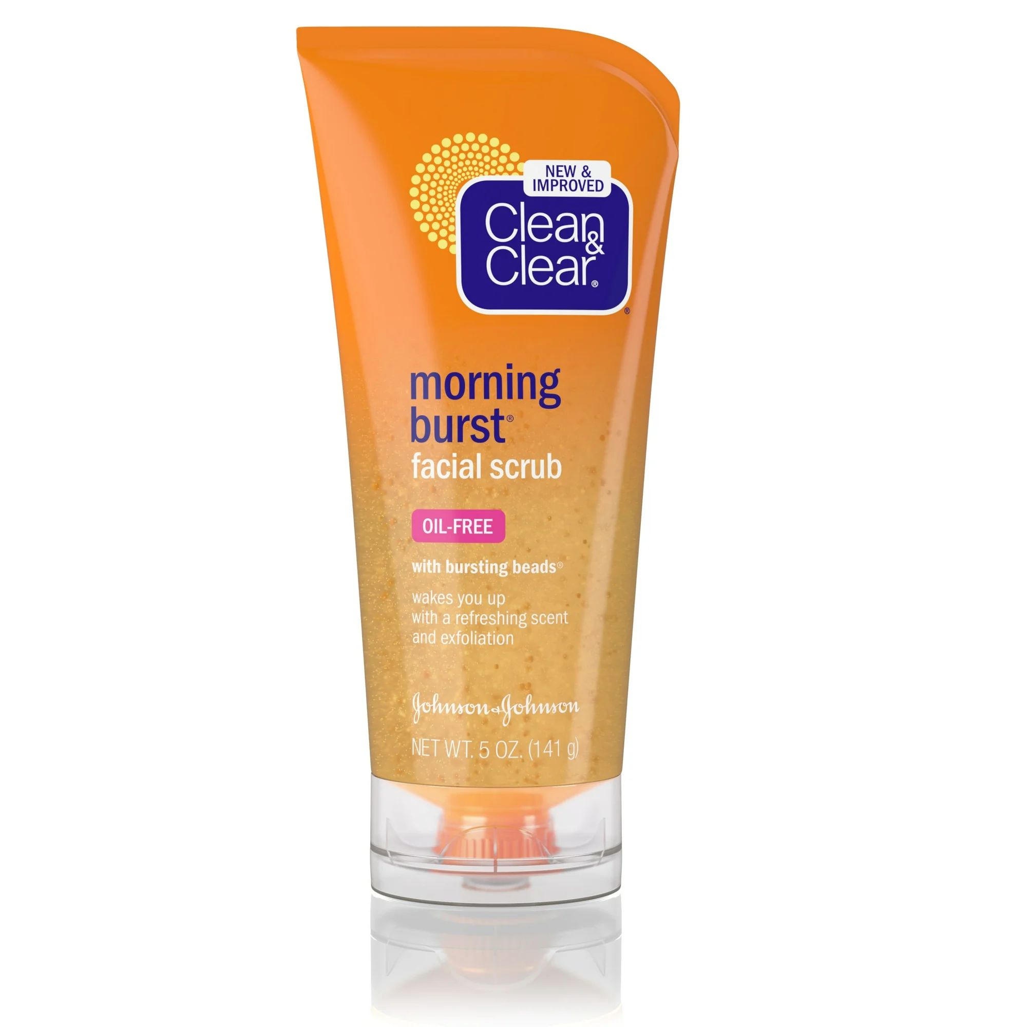Clean & Clear Morning Burst Vitamin C and Ginseng Face Scrub, 5 fl oz | Walmart (US)