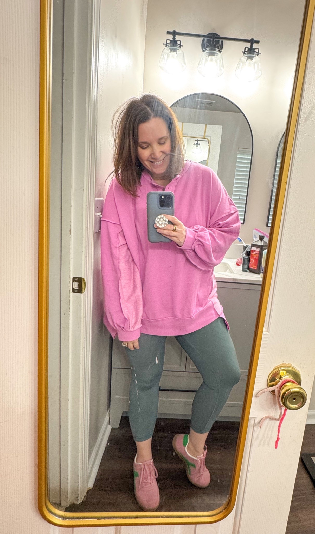 This pullover from Amazon is the perfect fall fit! Legging approved and the slits on the sides are a midsize girl dream! Longer in the back for booty coverage! 

#LTKFindsUnder50 #LTKMidsize