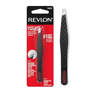 Revlon Expert Slant Tweezer, High Precision For an Easy Hair Removal, Made With Stainless Steel, ... | Amazon (US)