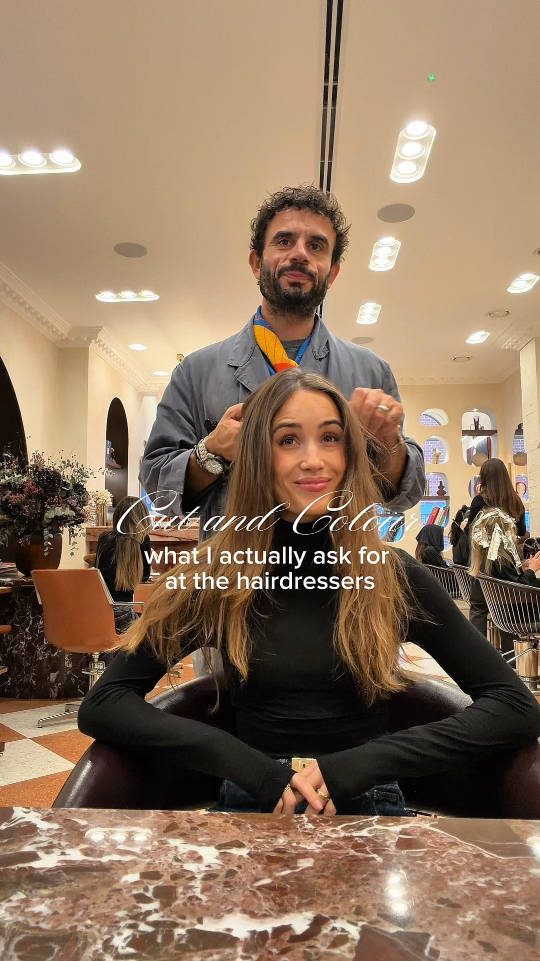 Cole to the hairdresser with me🤎 wearing my favourite Abercrombie 90s jeans, longline coat by Saison, a thermal and elevated accessories. Plus the perfect Parfois hat for a rainy day!

#LTKbeauty #LTKuk