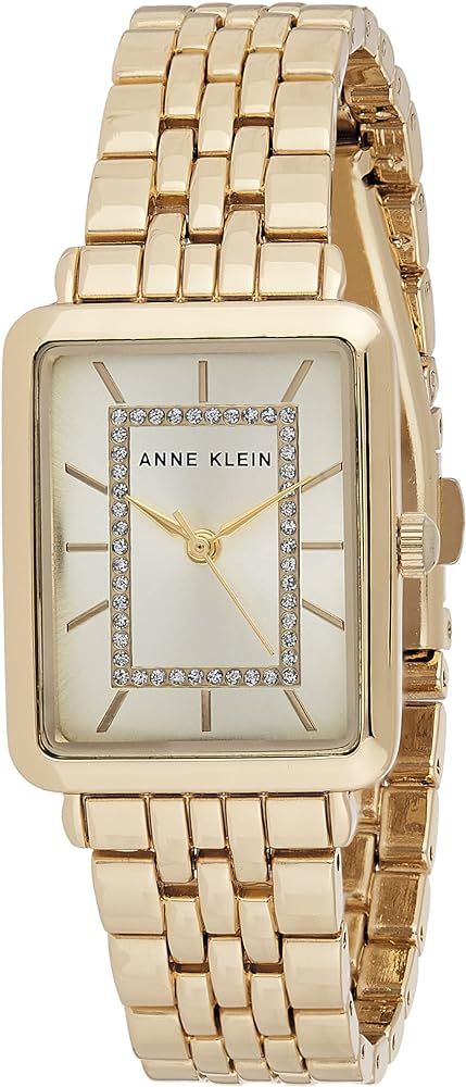 Anne Klein Women's Glitter Accented Bracelet Watch | Amazon (US)