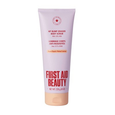 FIRST AID BEAUTY KP Bump Eraser Body Scrub - Peach - 8oz - Ulta Beauty: Normal Skin, Tube Container, Exfoliating | Target