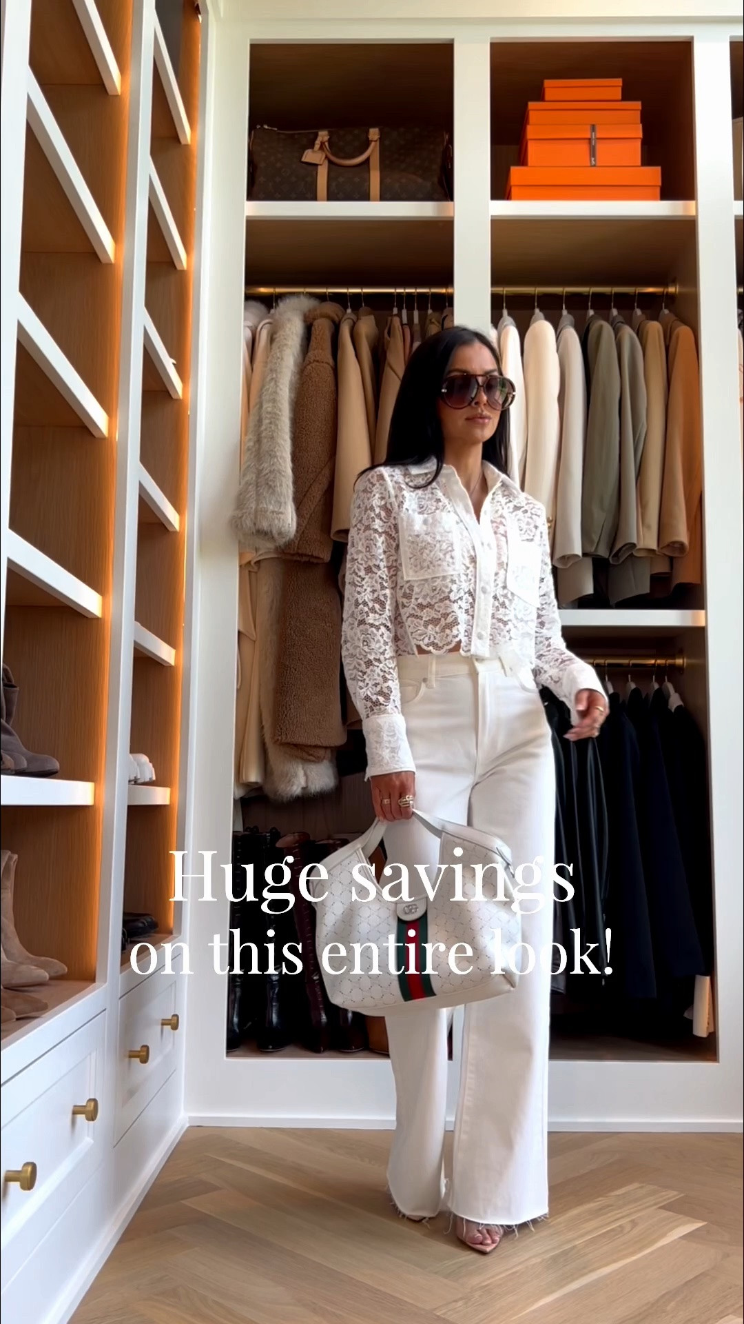 Paige wide leg jeans on major sale! Save 25% off the Paige Anessa jeans during Labor Day weekend - this pair looks flattering on everyone! Wearing a 23!

#LTKOver40 #LTKSeasonal #LTKSaleAlert