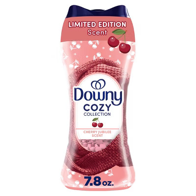 Downy Laundry Beads Limited Edition Cozy Collection In-Wash Scent Beads - Cozy Cherry Jubilee - 7.8oz | Target