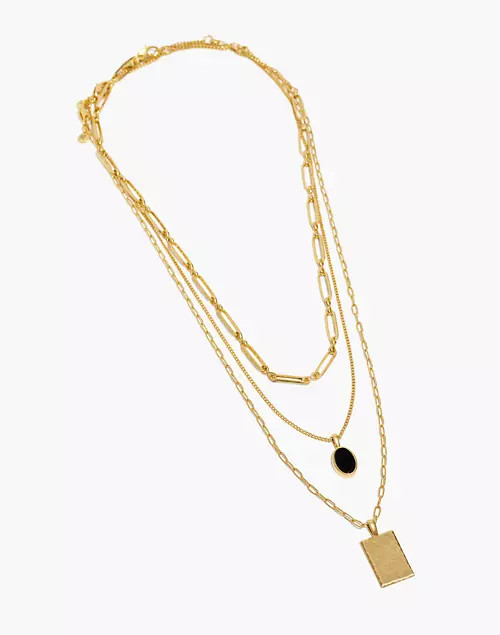 Nightstone Necklace Set | Madewell