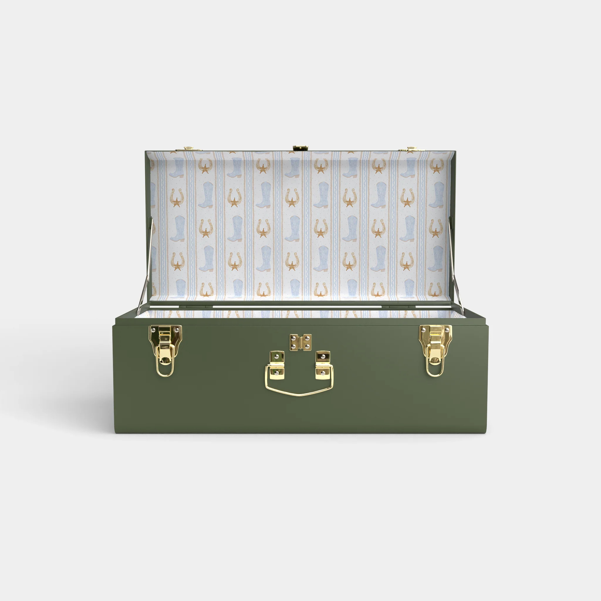 Petite Classic Trunk - Green | Petite Keep, LLC