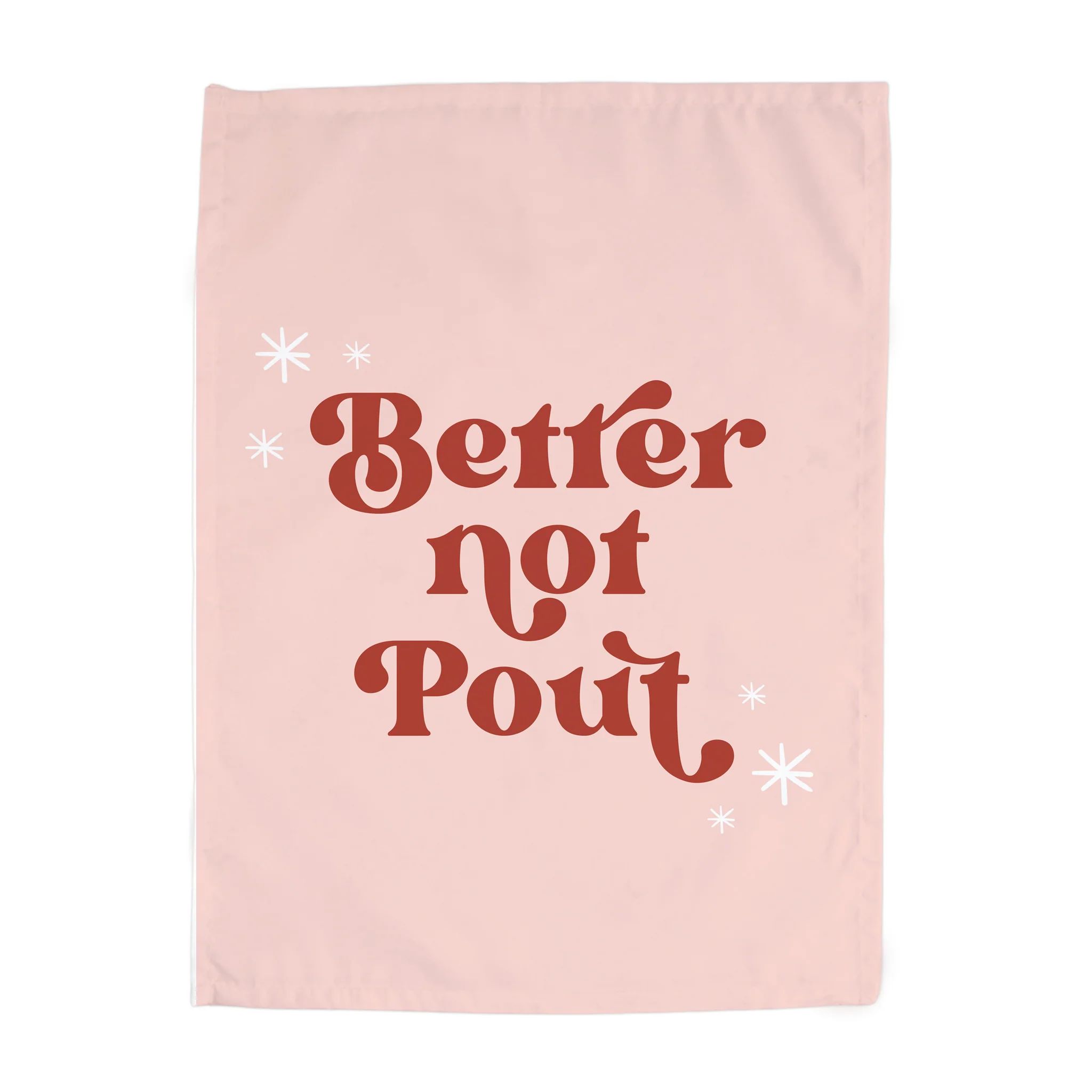 {Pink} Better Not Pout Banner | Hunny Prints