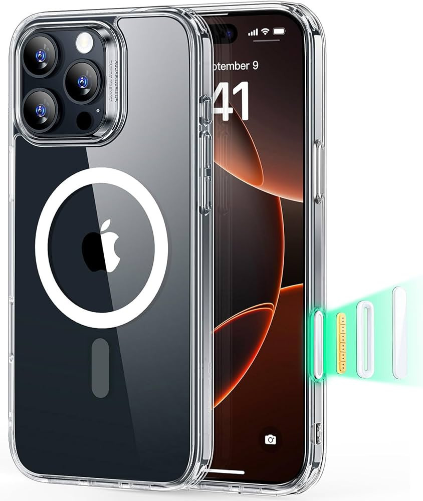 ESR Classic Hybrid Case for iPhone 16 Pro Max Clear | Amazon (US)