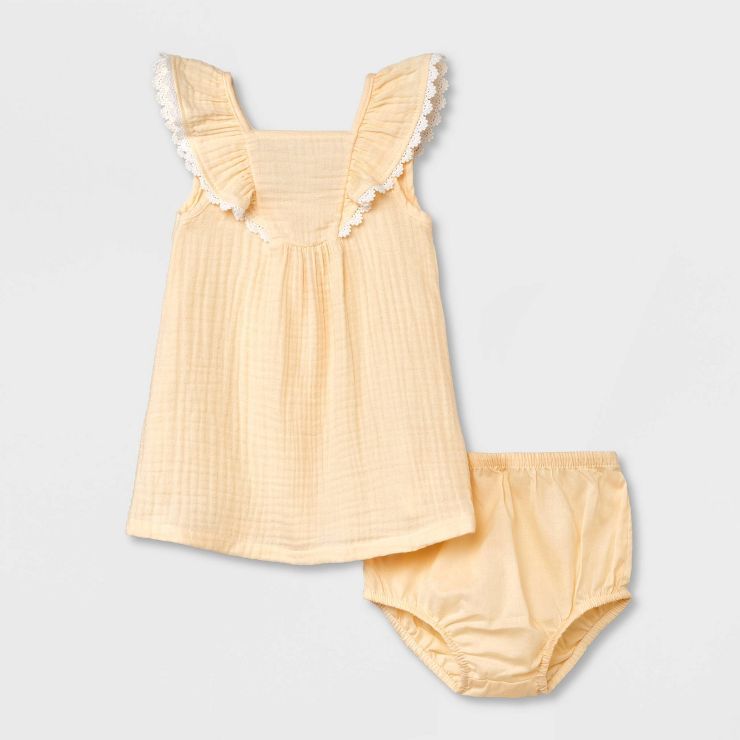 Baby Girls' Solid Sleeveless Dress - Cat & Jack™ | Target