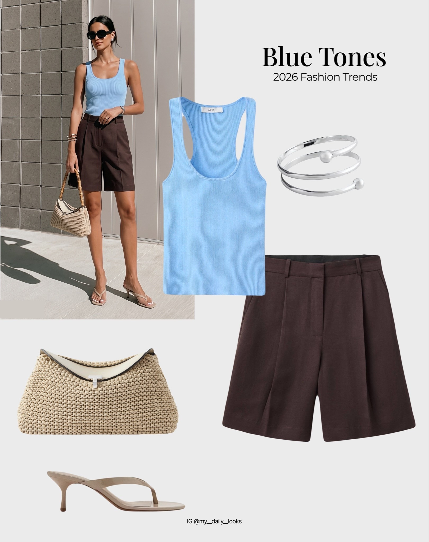 Baby blue summer outfit 🖤

Tags: summer outfits, azul claro, ice blue outfit, capsule wardrobe, high street, everyday essentials, summer outfit finds, casual summer outfits, summer outfit ideas, summer fashion finds.

#LTKsummer #LTKbag #LTKstyletip