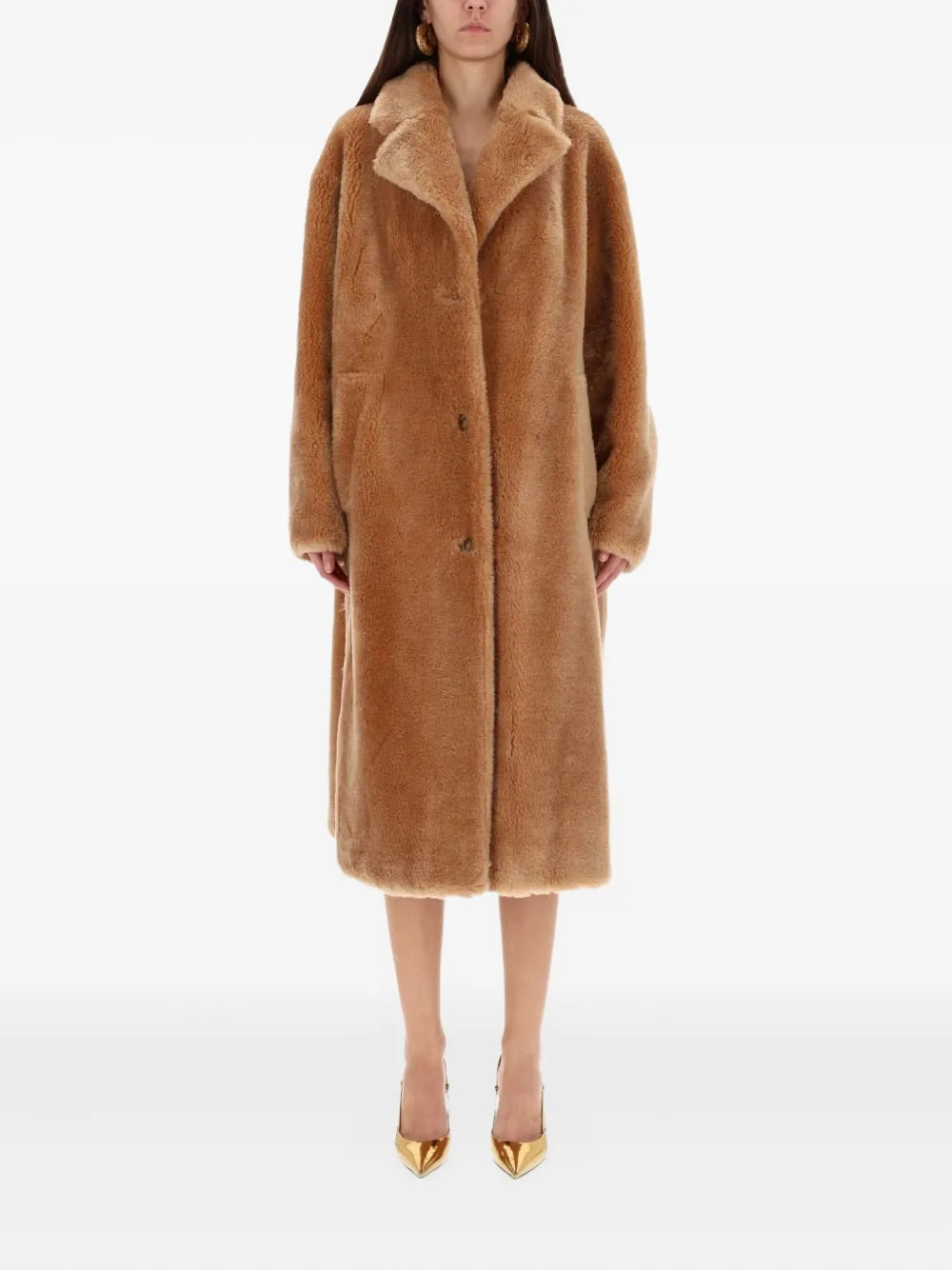 Gabriella buttoned coat | Farfetch Global