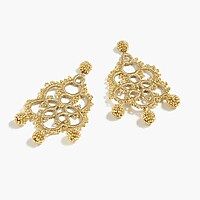 Bead-and-embroidery earrings | J.Crew US