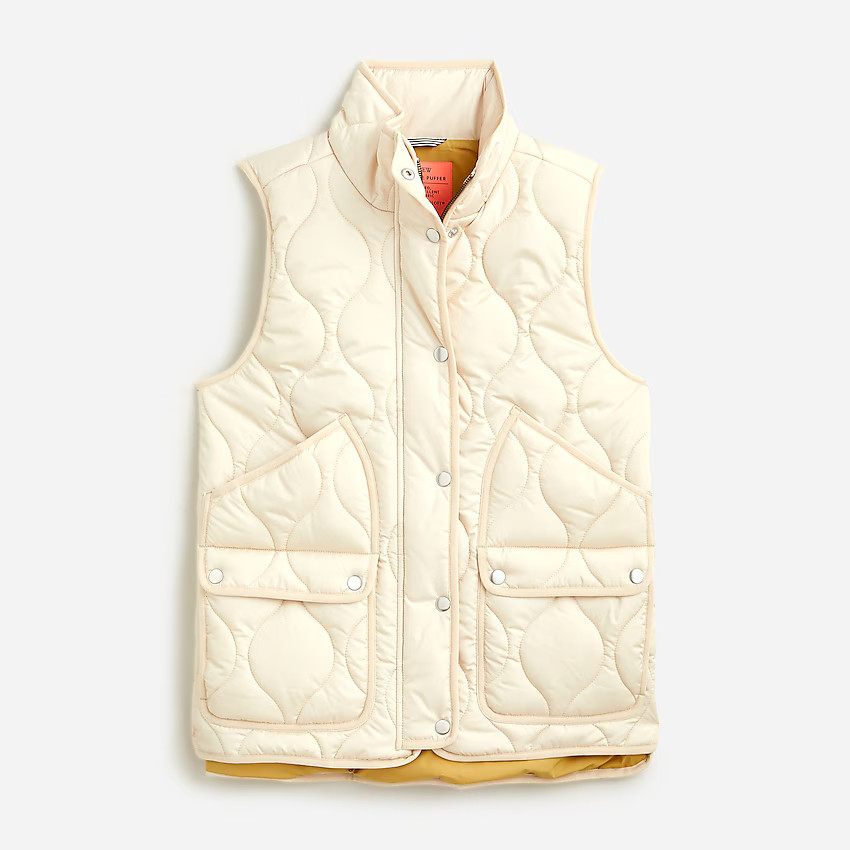 New quilted excursion vest | J. Crew US
