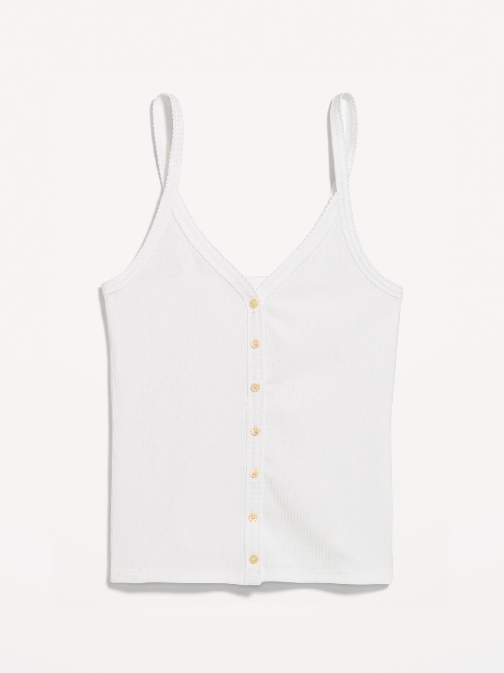 Button-Front Cami Tank Top | Old Navy (US)