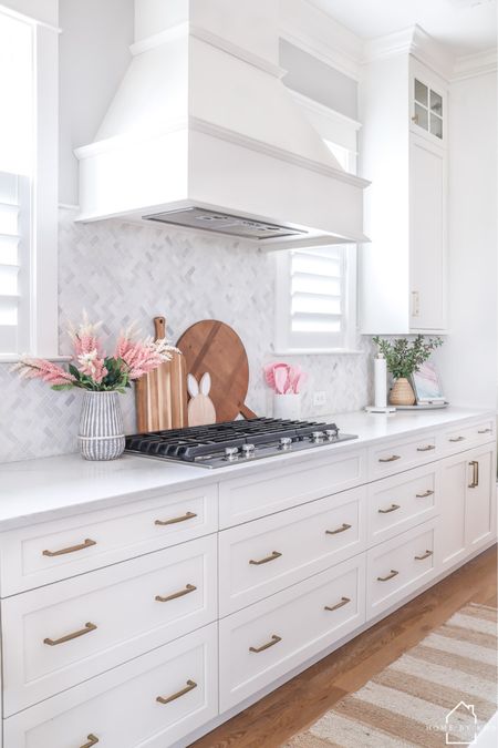 Can you believe Easter is in 2 weeks?! 
•
•
•
#homebykmb #easterdecor #easterdecoration #targetstyle #easterdecorating #springdecor #springhomedecor #pinkdecor #pinkhomedecor #springdecorating #springkitchen #whitekitchen #coastalkitchen #kitchenideas #kitchengoals #kitchensofinstagram #kitcheninspiration #kitcheninspo #kitchendecor #kitchenstyling #kitchendesign #kitchendetails #kitchenbacksplash #coastalhome 

#LTKSeasonal #LTKhome