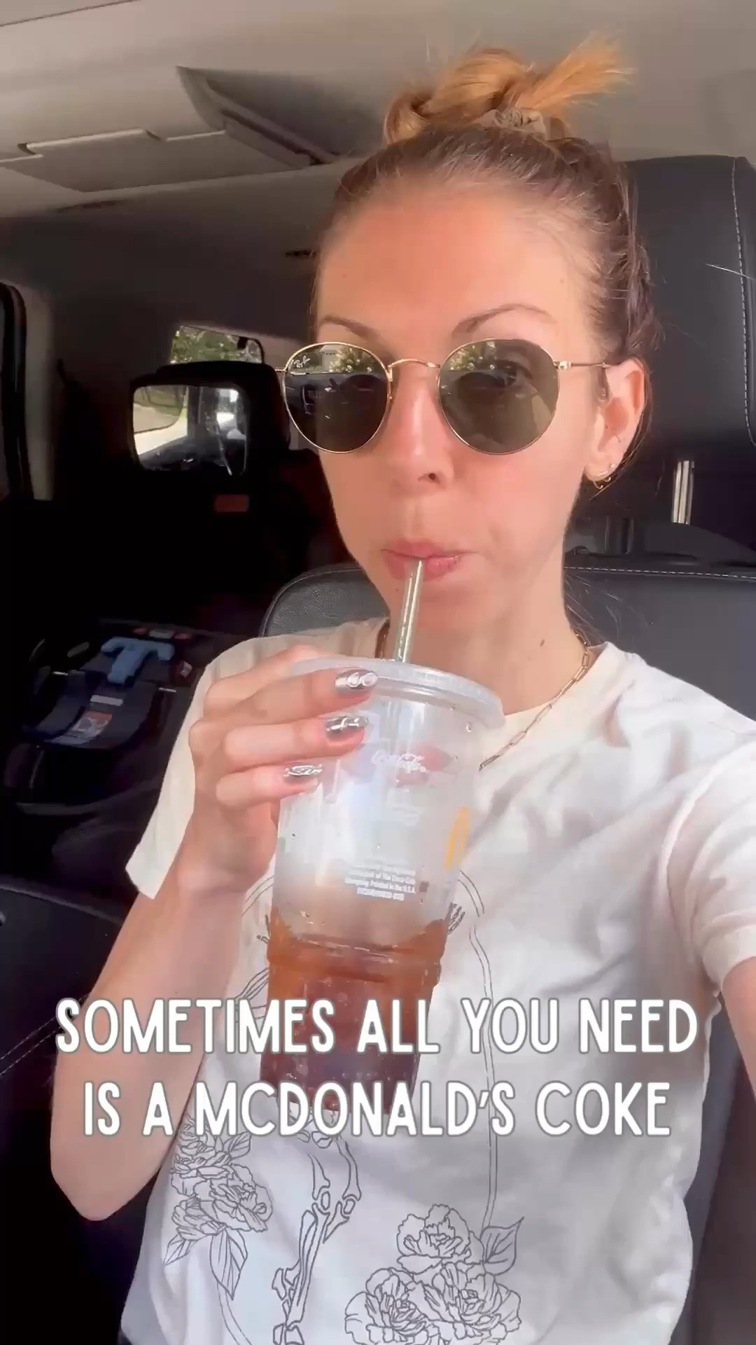 Sometimes it’s not the big things. 

Just a cold McDonald’s Coke, a few quiet minutes in the car, and suddenly the day feels a little easier 🤍🥤

#MomLife #LittleTreat #McDonaldsCoke #RelatableMom #DailyMoments

#LTKdayinmylife #LTKmomlife #LTKfoodie