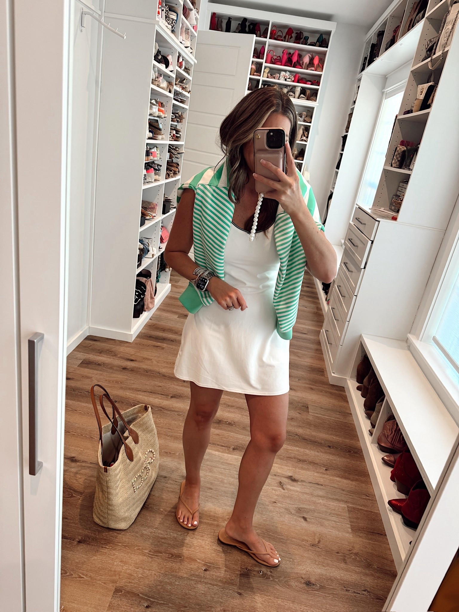 In a medium target tennis dress and accessories - fits tts.

#LTKActive #LTKSeasonal #LTKStyleTip