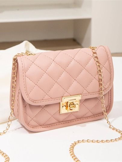 Mini Quilted Pattern Chain Square Bag
   SKU: sg2110212920113811      
          (386 Reviews)
  ... | SHEIN