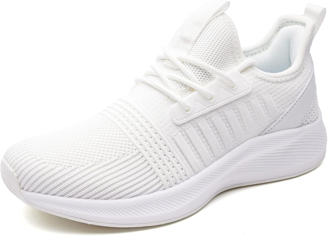 Akk Womens Walking Tennis Shoes - Slip On Memory Foam Lightweight Casual Sneakers for Gym Travel Wor | Amazon (US)