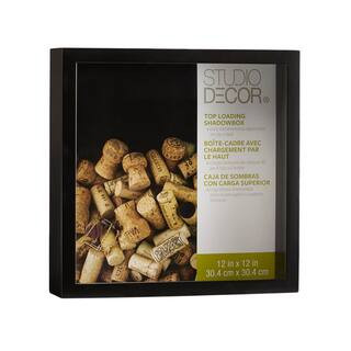 12" x 12" Black Top-Loading Shadow Box by Studio Decor® | Michaels® | Michaels Stores