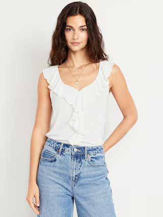 Sleeveless Ruffle Top | Old Navy (US)