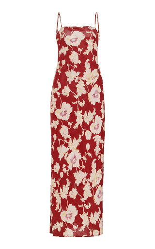 Carter Floral-Print Linen-Blend Maxi Dress | Moda Operandi (Global)
