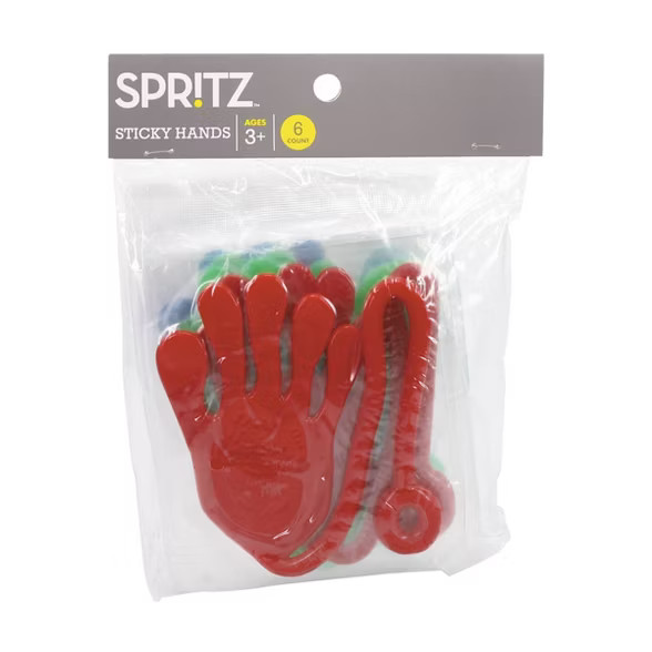6ct Jumbo Sticky Hands - Spritz™ | Target