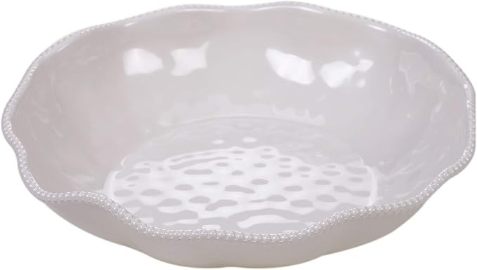 Perlette Cream Large Serving Bowl 13.75" x 2.75" | Amazon (US)
