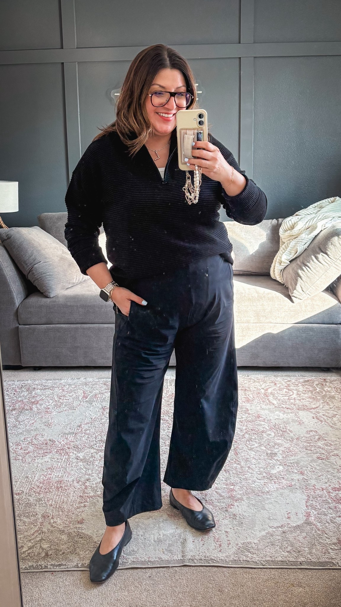 Amazon sweater - XL
@Ruti pants - 14
@Madewell flats


#LTKOver40 #LTKSaleAlert #LTKMidsize