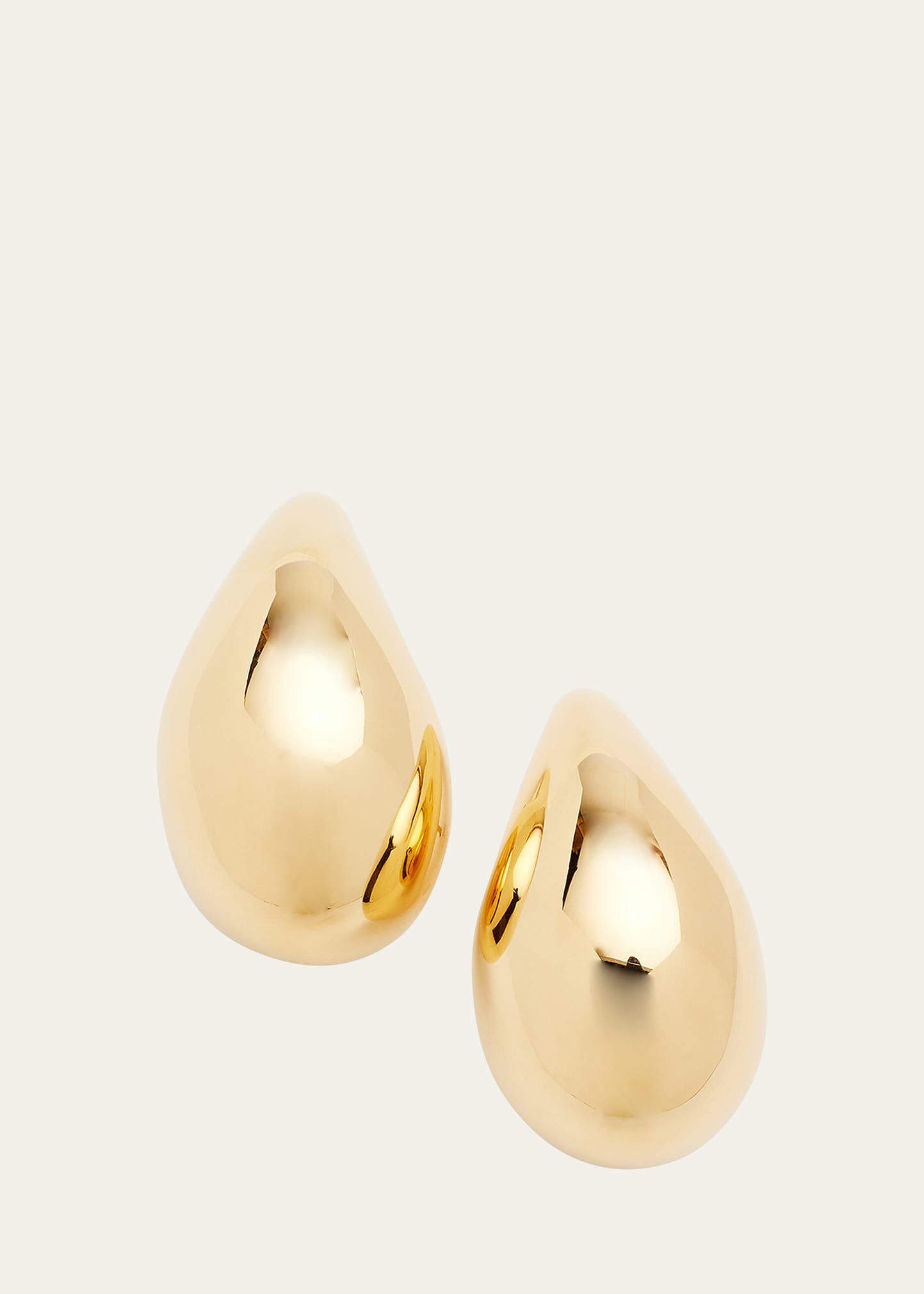 Bottega Veneta Drop-Shaped Earrings, Gold | Bergdorf Goodman