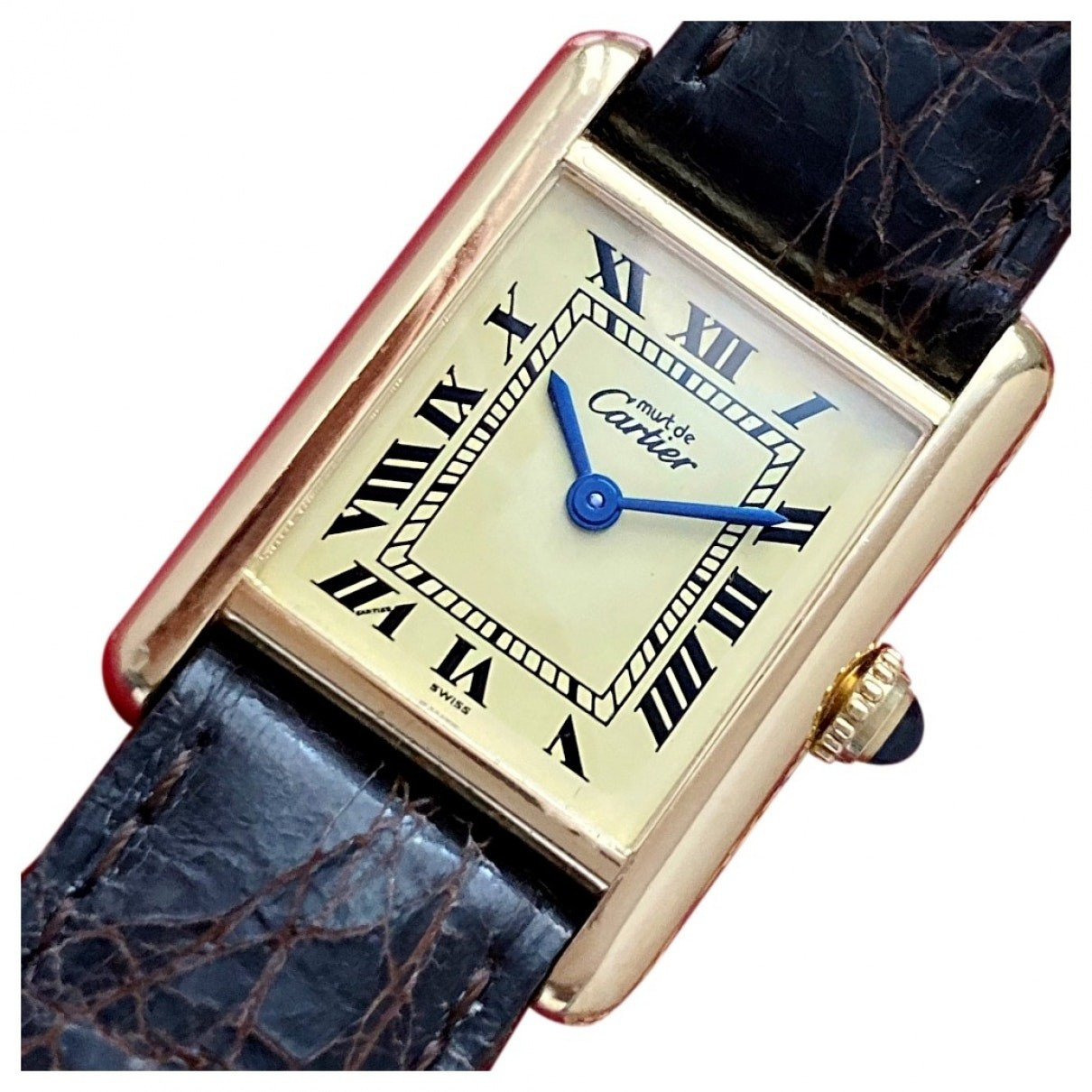 Cartier Tank Louis Cartier Gold Yellow gold Watch for Women | Vestiaire Collective (Global)