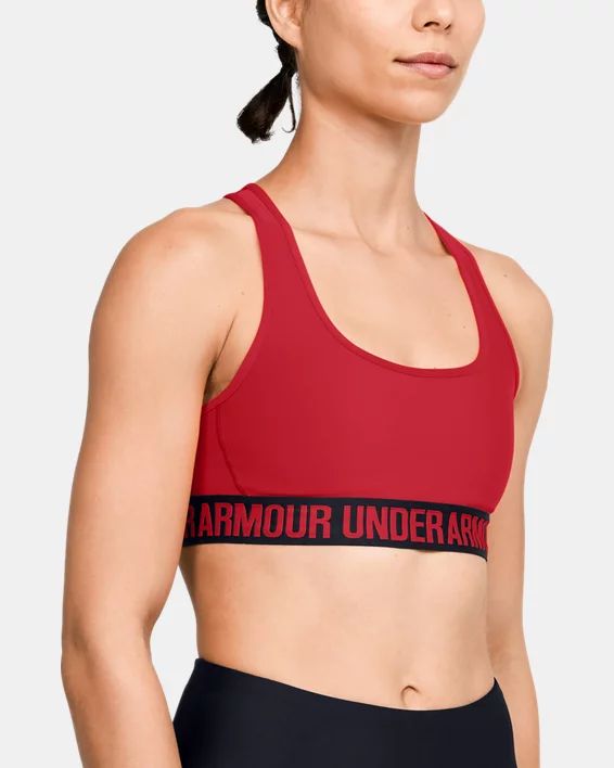 Women's UA Crossback Mid Sports Bra | Under Armour (CA)