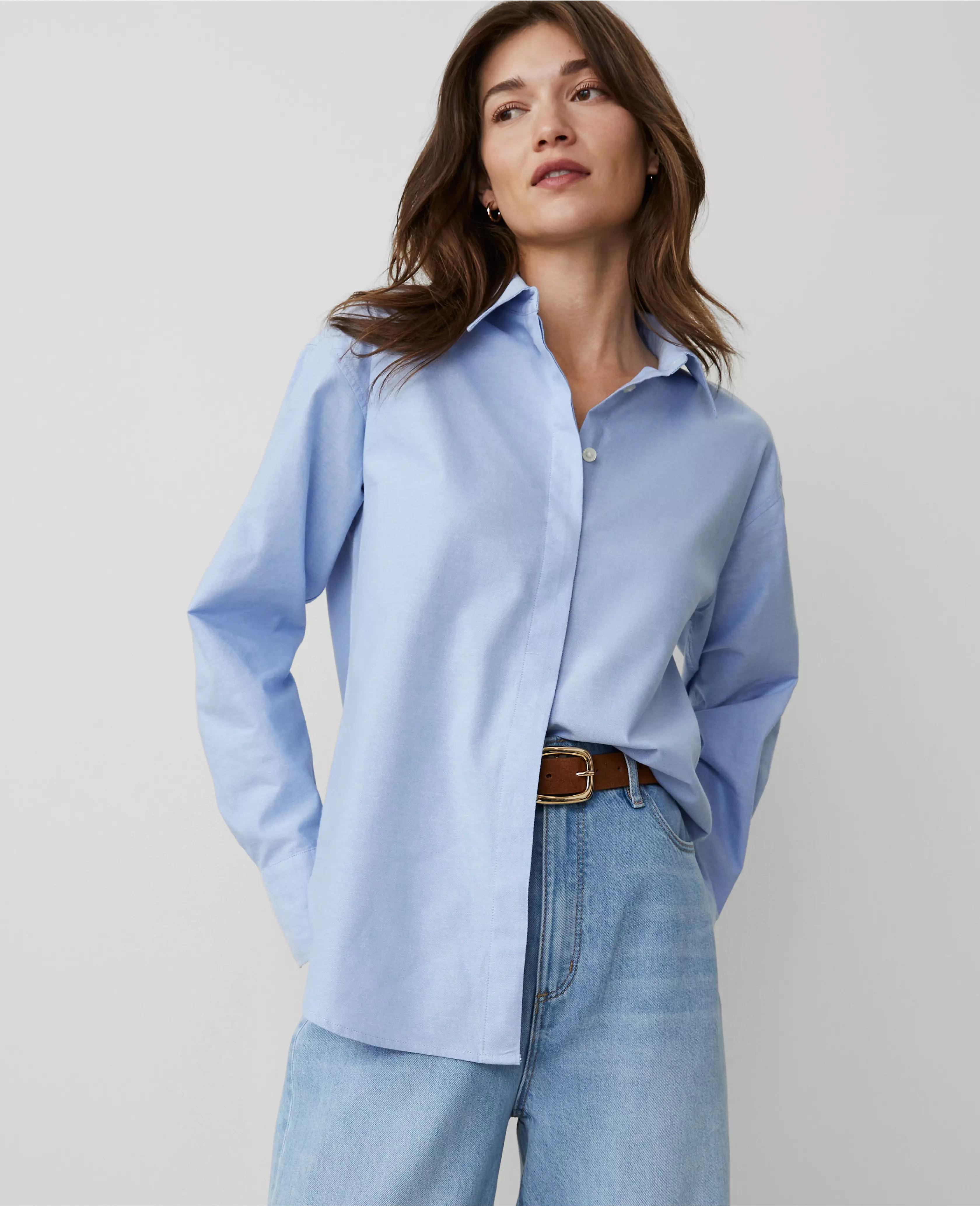 Oversized Shirt | Ann Taylor