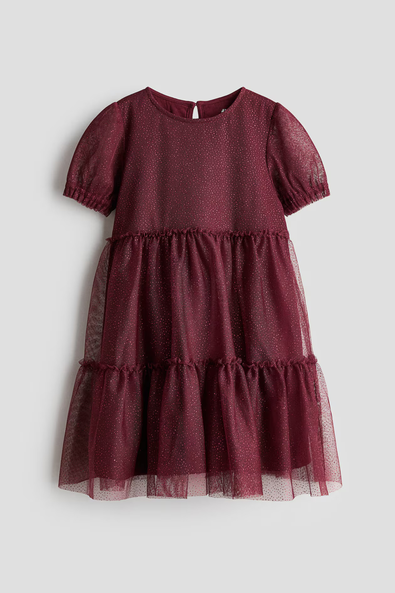 Foil-Print Tulle Dress | H&M (US + CA)