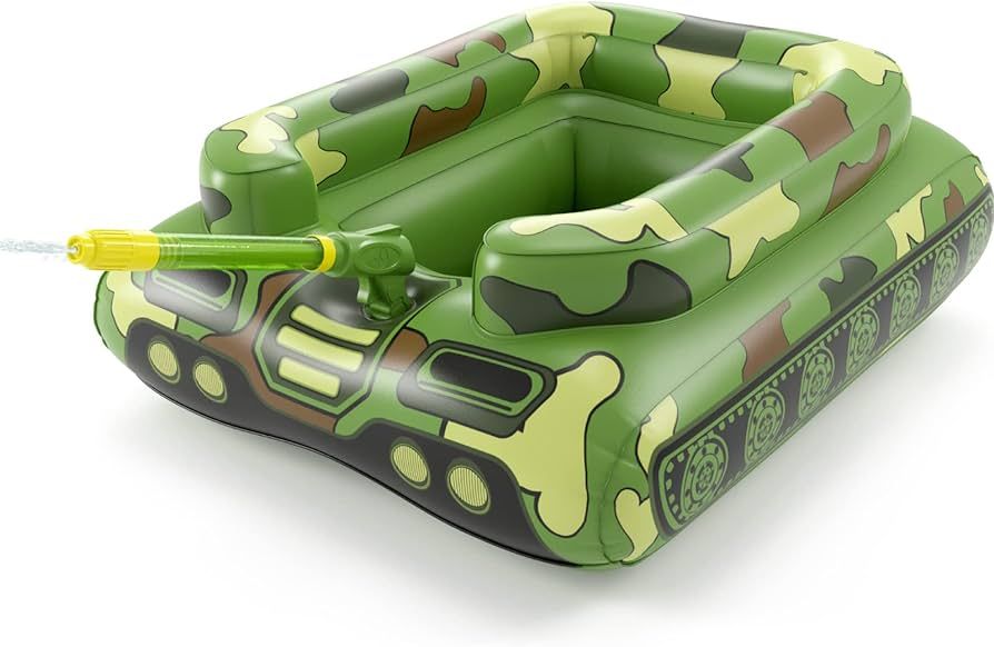Inflatable Tank Pool Floats Kids - Jasonwell Toddler Pool Floaties Swimming Pool Tank with Water ... | Amazon (US)