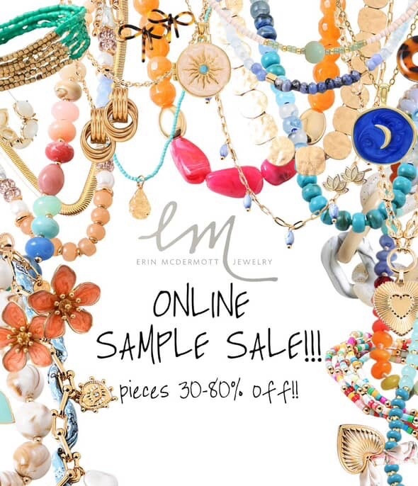 You know I LUUUURVE an Erin M sample sale! I’ve tagged some of my favorites. Available while supplies last. Sale ends tomorrow!